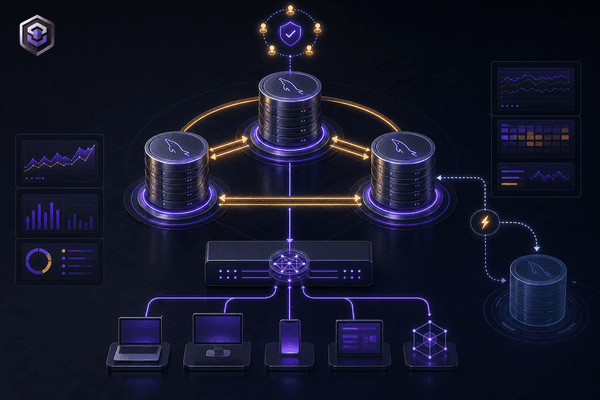MySQL InnoDB Cluster Architecture with Group Replication