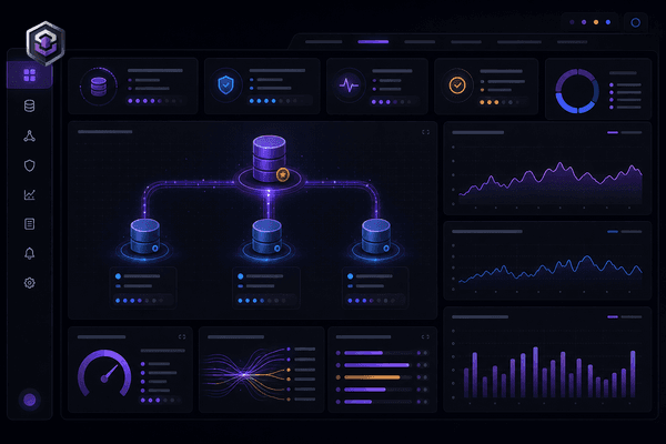 MySQL InnoDB Cluster Management Dashboard