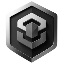 JusDB grayscale logo