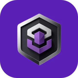 JusDB rounded square · purple