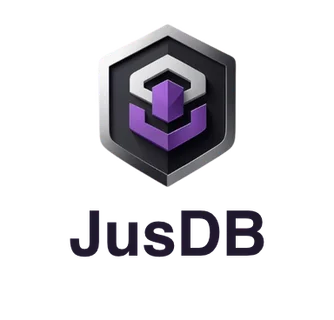 JusDB stacked · light backgrounds