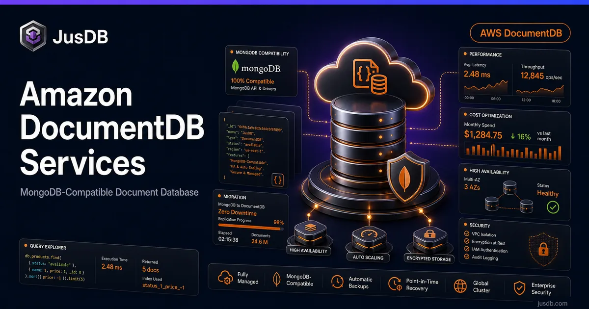 Amazon DocumentDB Services | JusDB