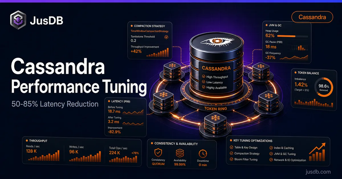 Cassandra Performance Tuning | JVM & Compaction | JusDB