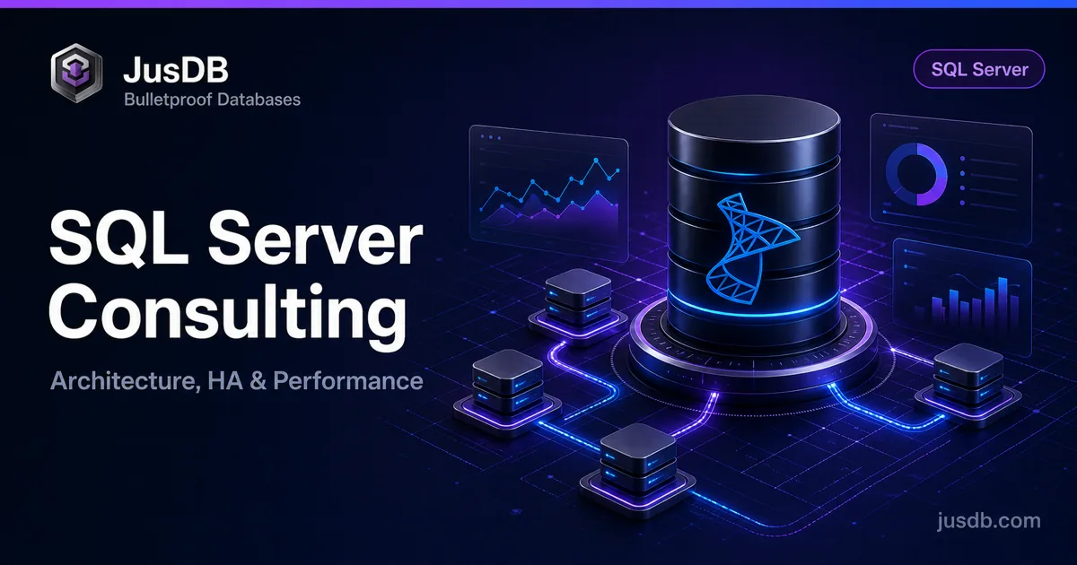 SQL Server Consulting - Free Audit | JusDB