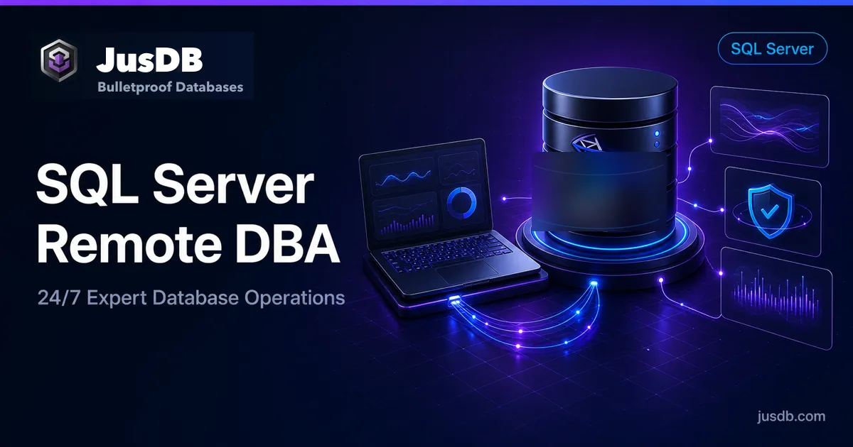 SQL Server Remote DBA - Always-On AG & Azure SQL MI | JusDB