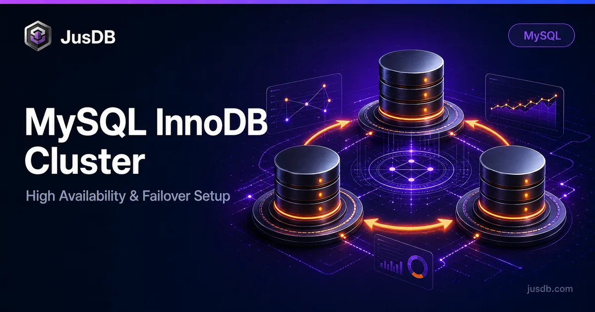 MySQL InnoDB Cluster — Enterprise HA | JusDB