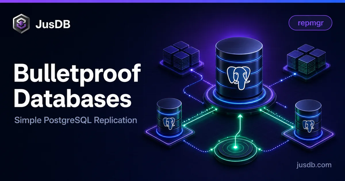 repmgr - Simple PostgreSQL Replication Management | JusDB