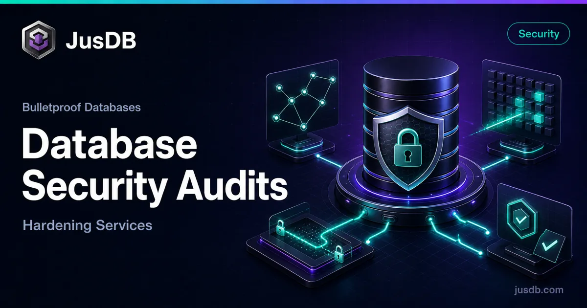 Database Security Audit & Hardening — SOC 2 Ready | JusDB
