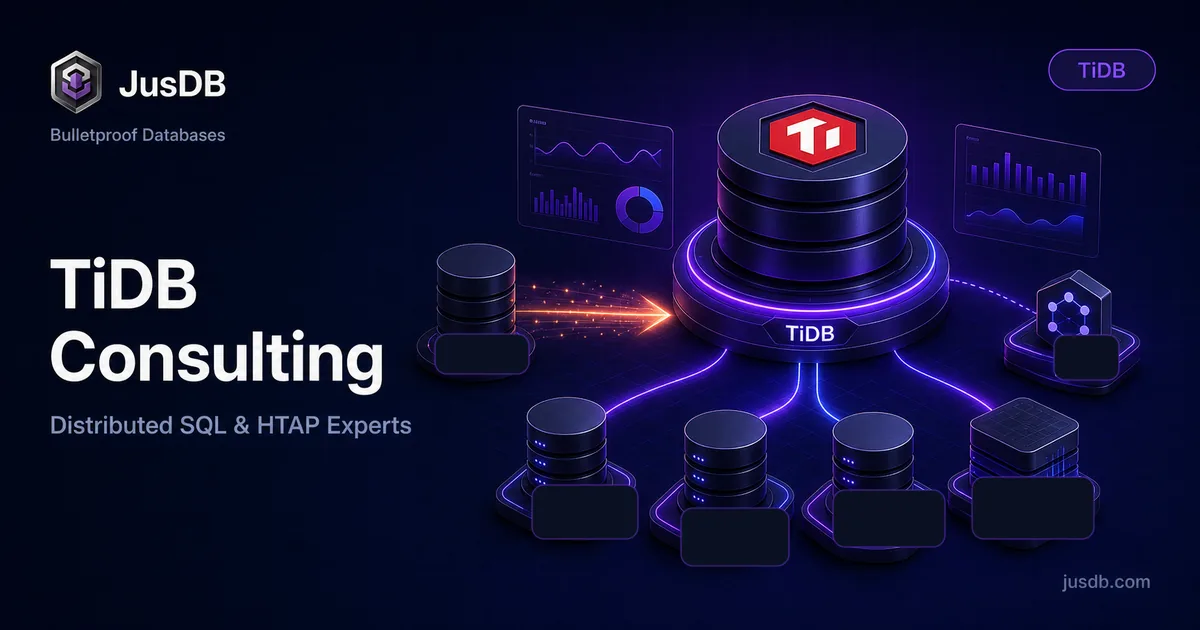 TiDB Consulting - Distributed SQL & HTAP Experts | JusDB